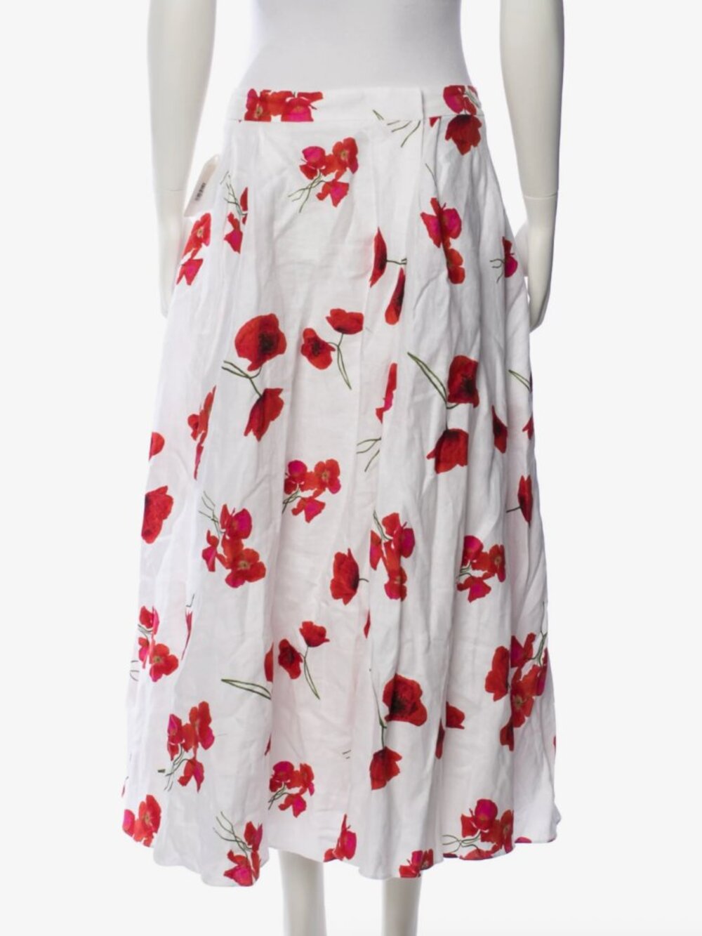 Reformation Linen Perth Skirt The Collection